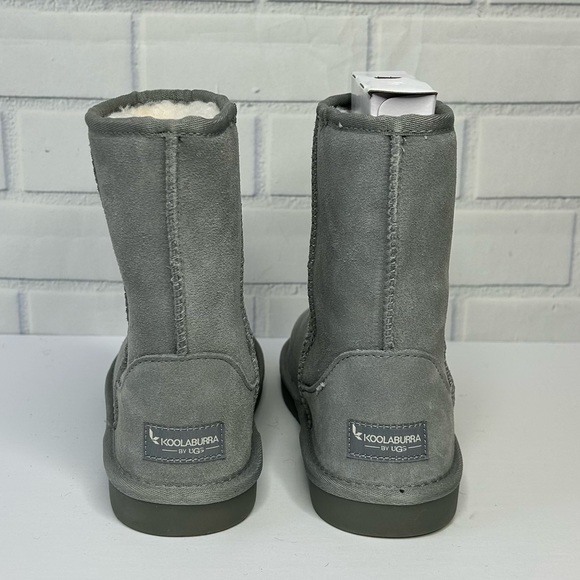Koolaburra Grey suede Koola Boots size 5 Kids - Picture 2 of 8
